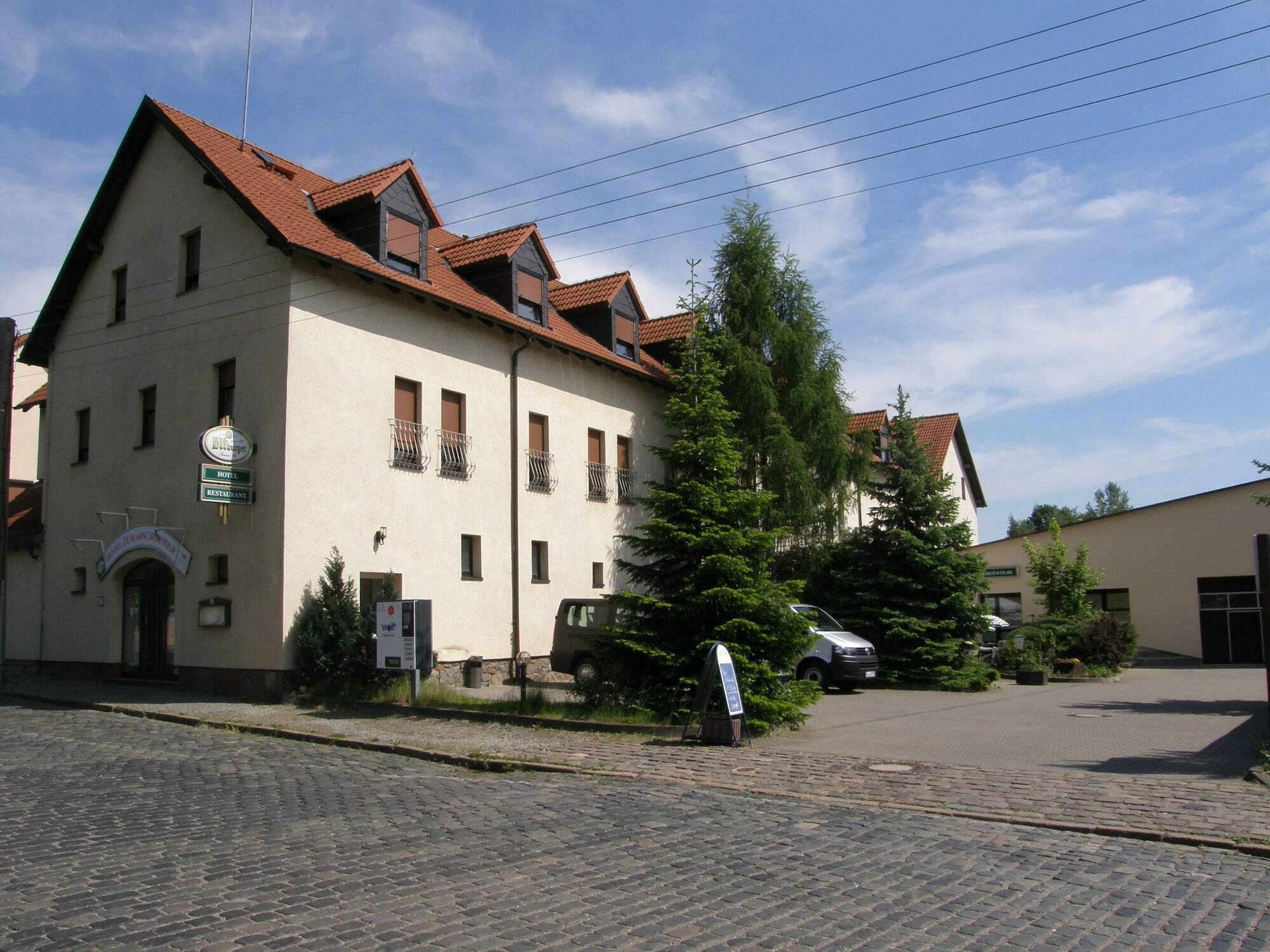לייפציג Hotel Zum Abschlepphof מראה חיצוני תמונה